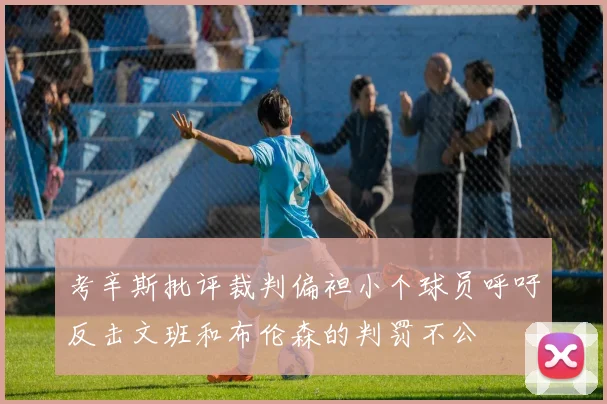 考辛斯批评裁判偏袒小个球员呼吁反击文班和布伦森的判罚不公